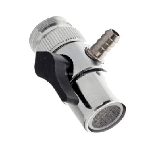 Дивертор-переходник для крана под шланг 8мм, с переключателем купить в ...